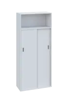 SPD 52/80 skříň s posuvnými dveřmi/nika, 1850x800x400, bílá